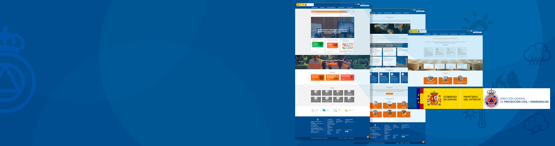 Dirección General de Protección Civil y Emergencias: así impulsamos sus portales web