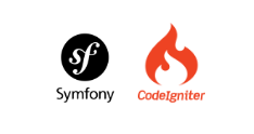 logos Symfony - CodeIgniter